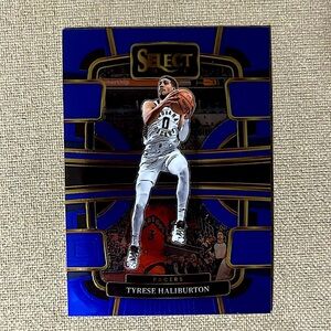 Tyrese Haliburton 2023-2024 Panini Select Indiana Pacers NBA Basketball Card